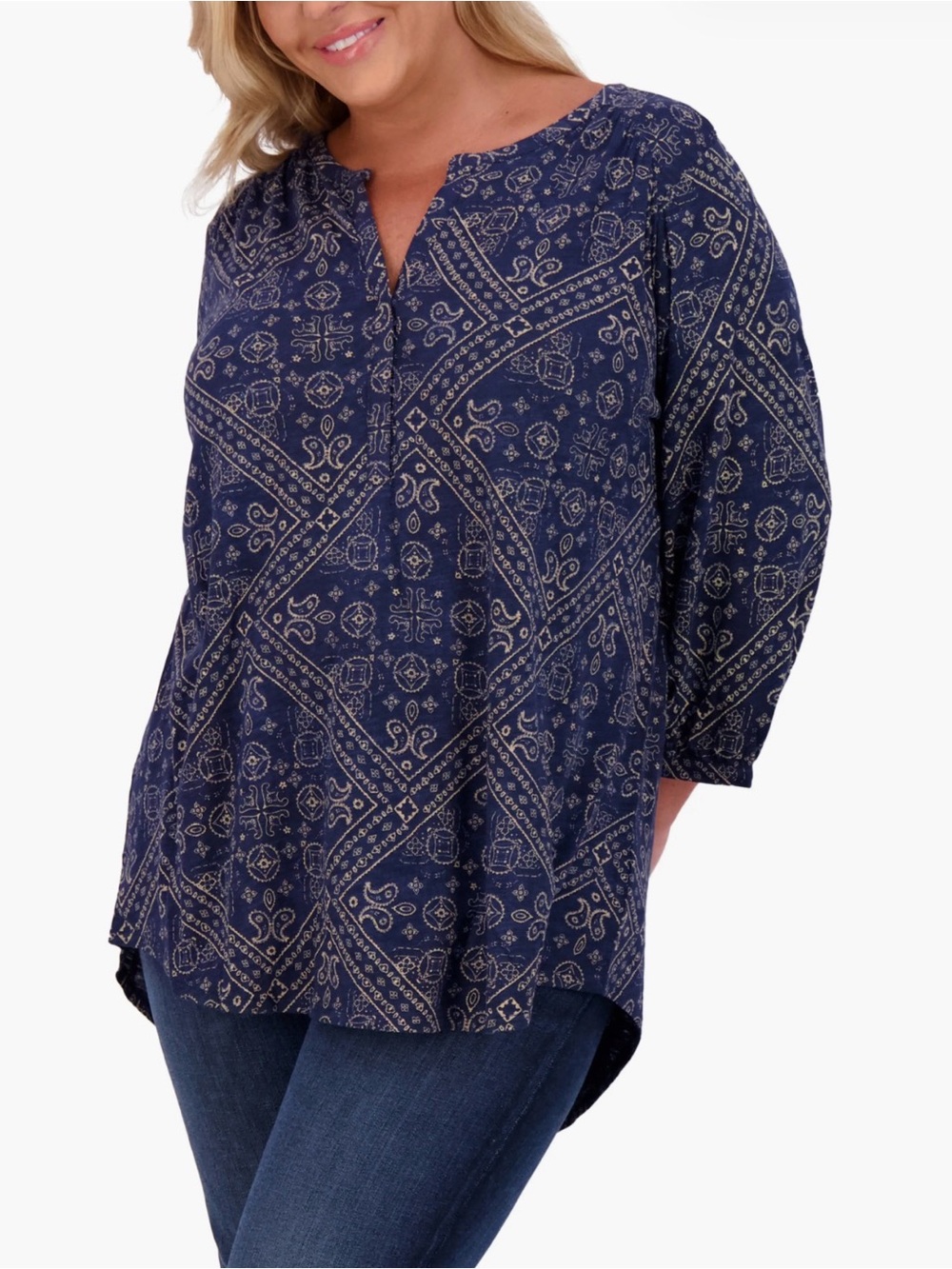 Lucky Brand Boho Blouse
